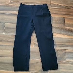 SPANX Black Pant. Straight leg Petite Large